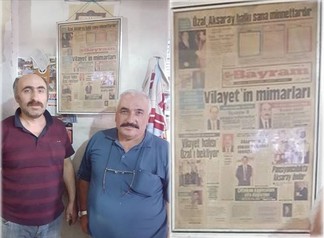  Tüm Aksaray Ona Çırak Olsun