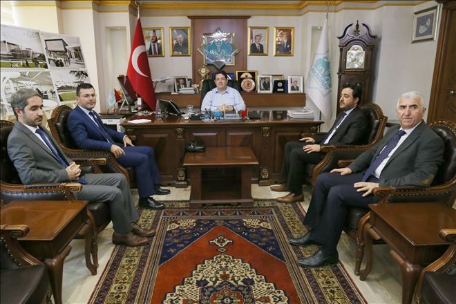 Tolga Erbil´den Başkan Yazgı´ya Ziyaret