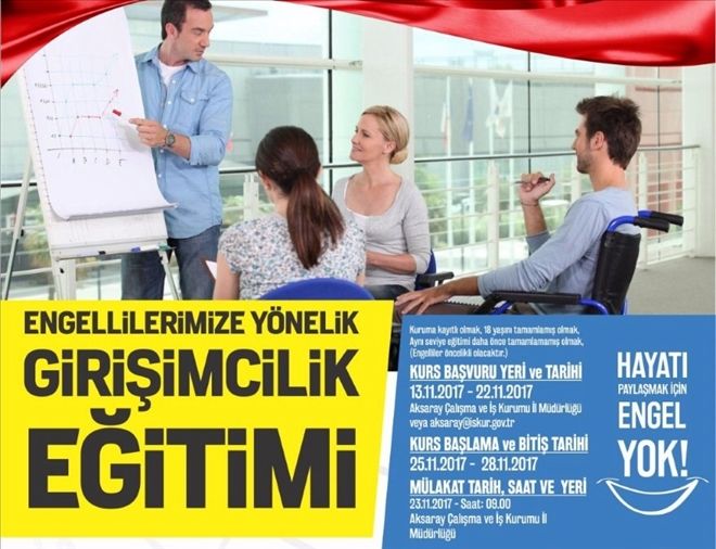 Aksaray İŞKUR´dan Engelli Vatandaşlar İçin Seferberlik