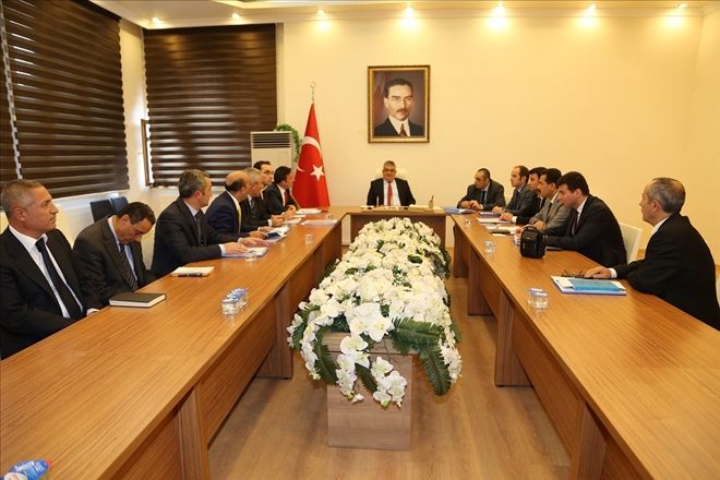 Aksaray´da Kamu Yatırımları Toplantısı Yapıldı