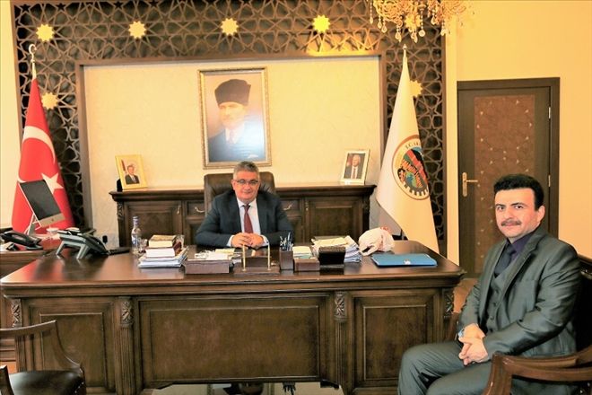 ASTEC Kitap ve Kültür Fuarı yetkililerinden Münür Çatoğlu Vali Aykut Pekmez´i ziyaret etti