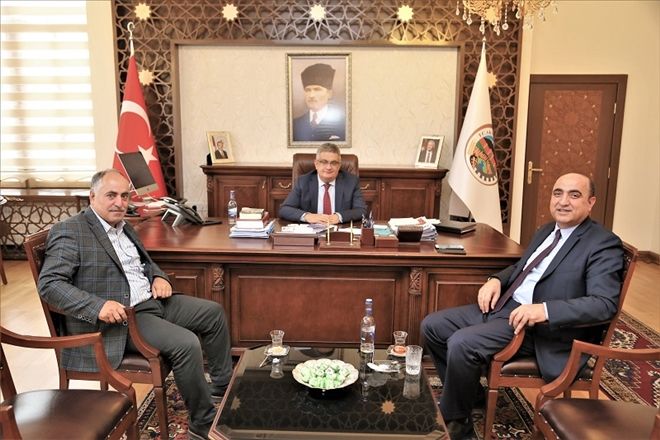 25. Dönem Aksaray Milletvekili Nevzat Palta Vali Pekmez´i ziyaret etti