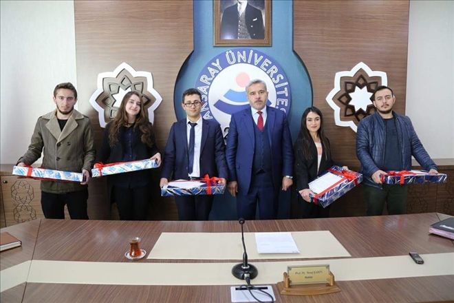 Birincilikle ASÜ´ye Yerleşen ÖğrencilerÖdüllendirildi