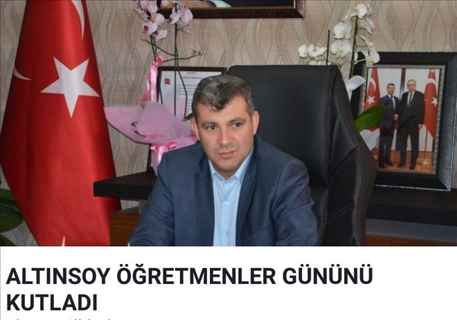 ALTINSOY ÖĞRETMENLER GÜNÜNÜ KUTLADI
