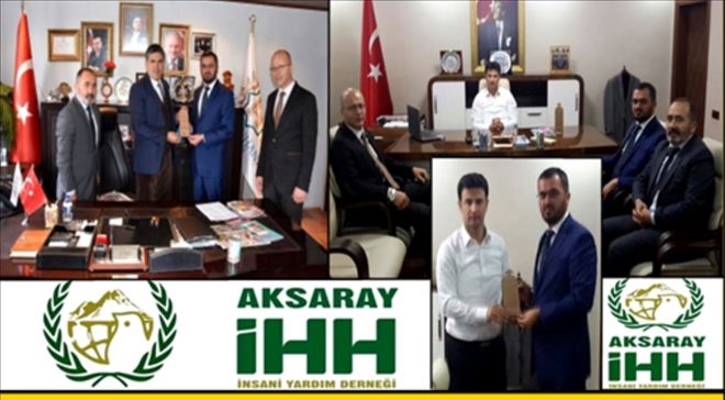 İHH AKSARAY İL YÖNETİMİNDEN SULTANHANI İLÇESİNE ZİYARET