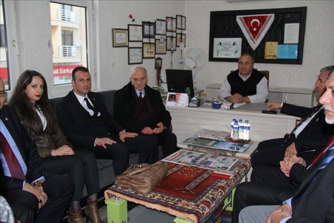 İyi Parti İl Başkanından İnternet Gazeteciler Cemiyetine ziyaret 