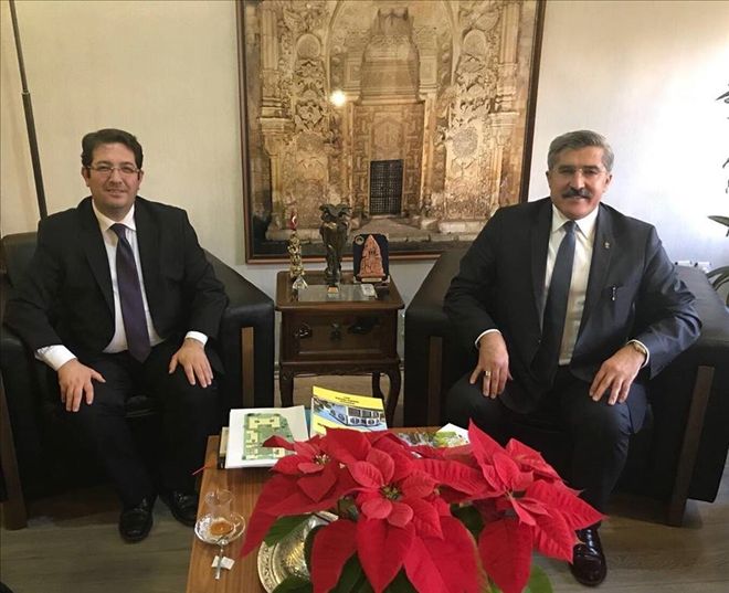 BAŞKAN YAZGI ANKARA´DA ?KÜLTÜR HAN? PROJESİYLE İLGİLİ GÖRÜŞMELER YAPTI