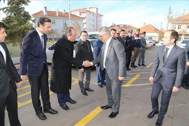 Vali Aykut Pekmez Gülağaç İlçesini ziyaret etti
