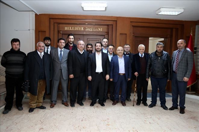 Aksaray İnternet Gazeteciler Cemiyetinden Başkan Yazgı´ya ziyaret