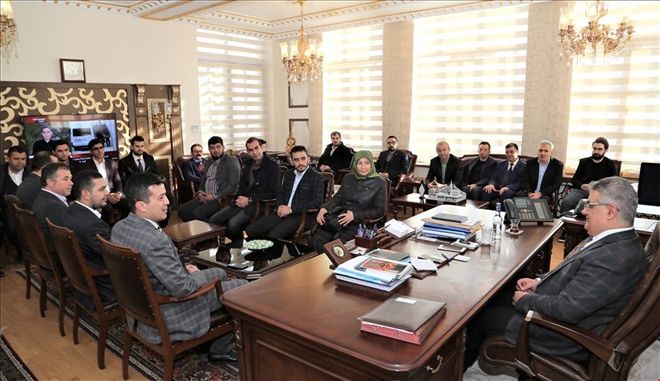 AK Parti Merkez İlçe Başkanlığından Vali Pekmez´e ziyaret