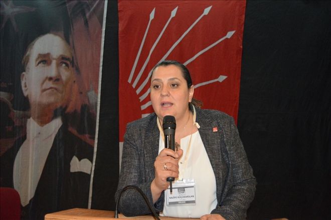 CHP Merkez İlçe Başkanı Nazife Küçük Oldu