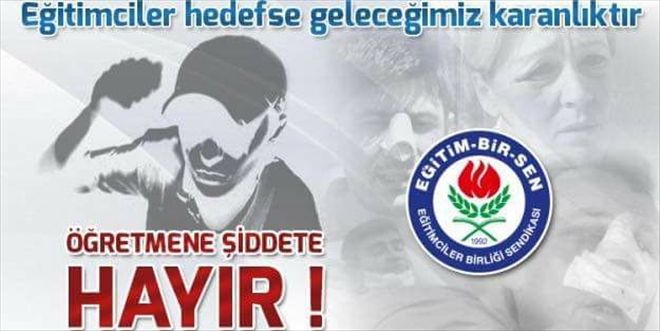 Öğretmene Şiddete Hayır