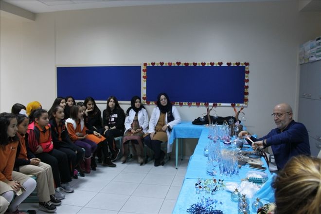Lale Koleji Öğrencilerine Cam Dersi verildi