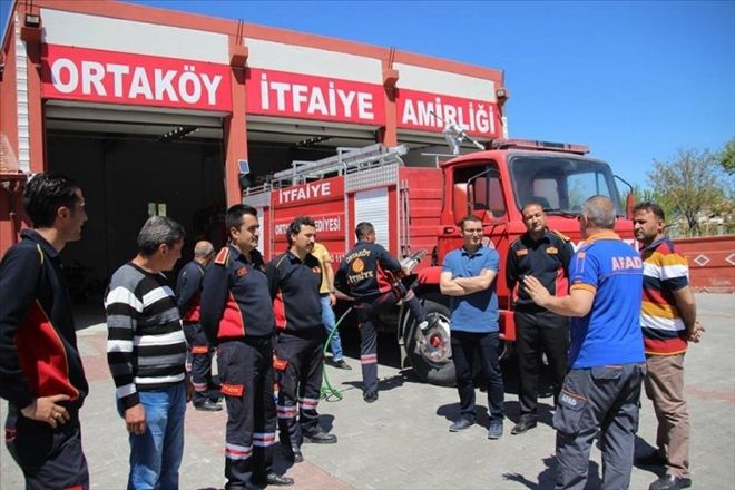 Belediye İtfaiye Teşkilatları Denetlendi
