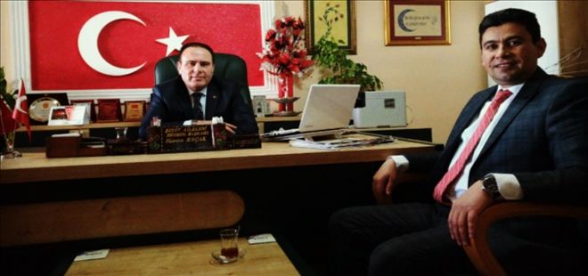 Merkez Büro Sen İl Başkanı Bolakar´dan Başkan Koçak´a Ziyaret 