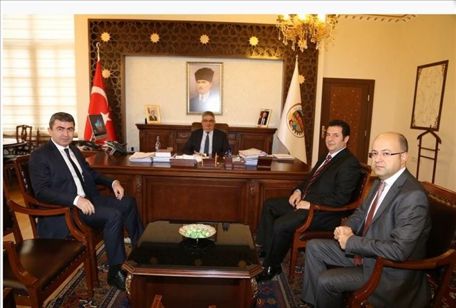Halk Bankası´ndan Vali Pekmez´e Ziyaret