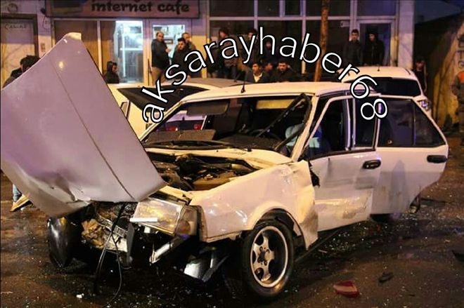 4 Araca Çarparak Durabildi | aksarayhaber68