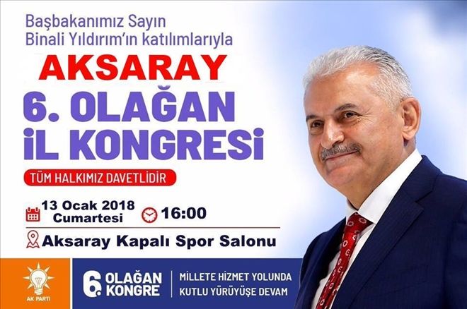 Başbakan Binali Yıldırım Aksaray´a Geliyor