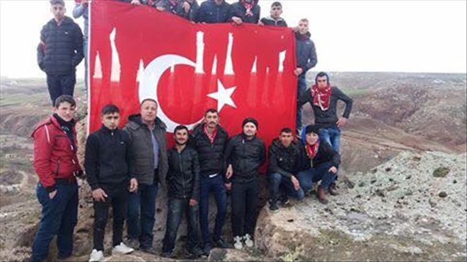 Zeytin Dalı Harekatı´na Türk Bayraklı Destek | aksarayhaber68