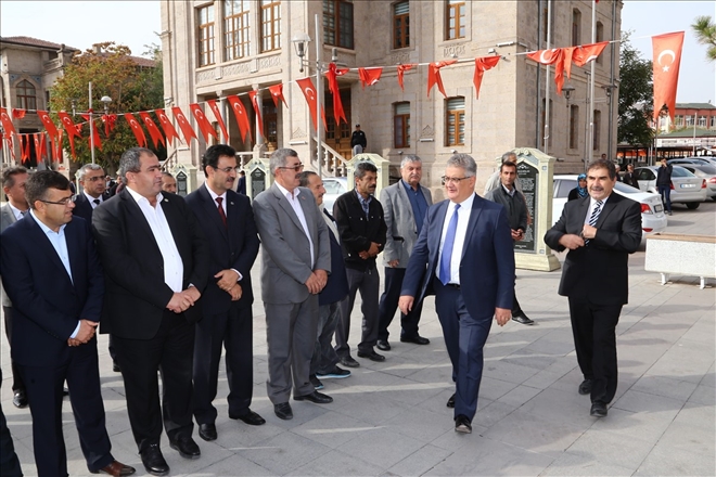 19 Ekim Muhtarlar Günü Aksaray´da düzenlenen törenle kutlandı