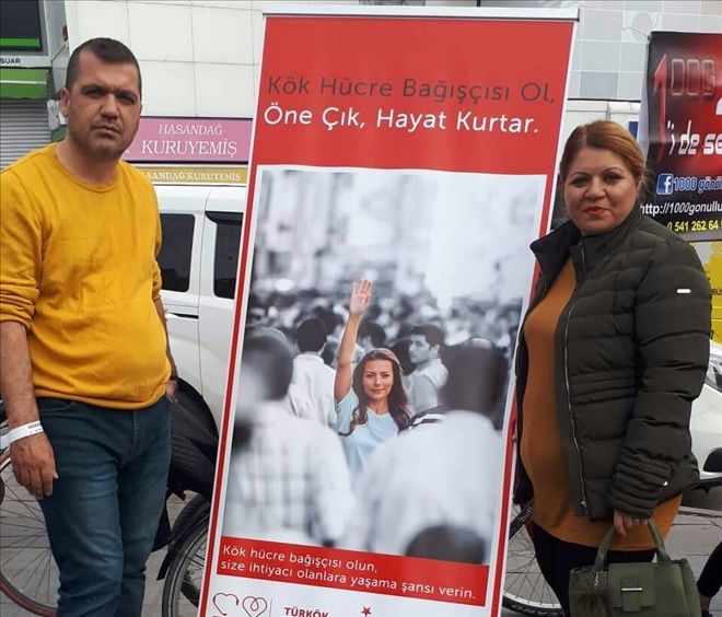 Kök hücre ve kan bağışında 1000 gönüllü kampanyası