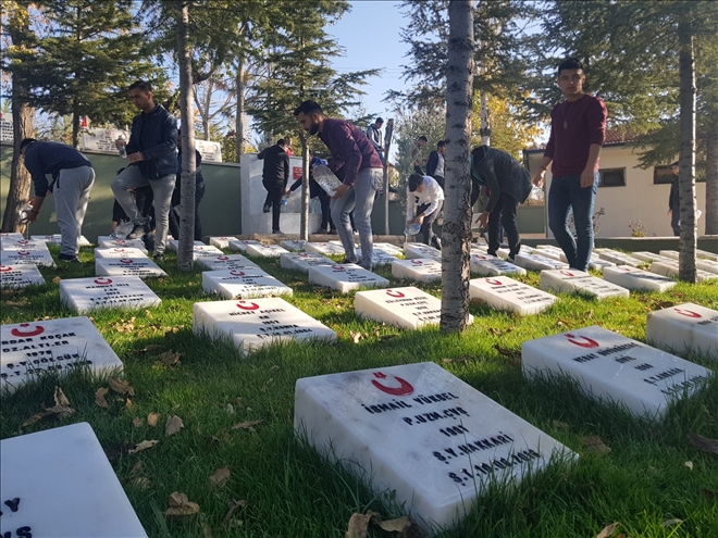 Aksaray Ülkücü gençlerden anlamlı ziyaret