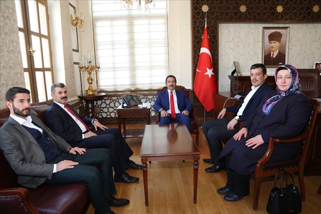 Siyasi Parti Yönetimlerinden Vali Ali Mantı´ya Ziyaret
