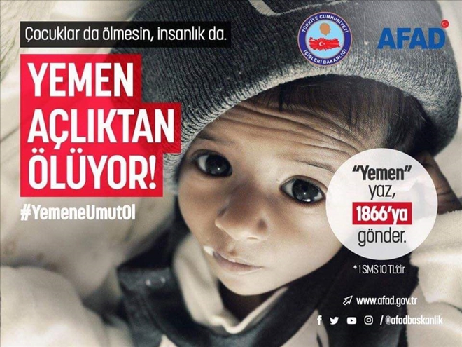 Yemen´e yardım kampanyası