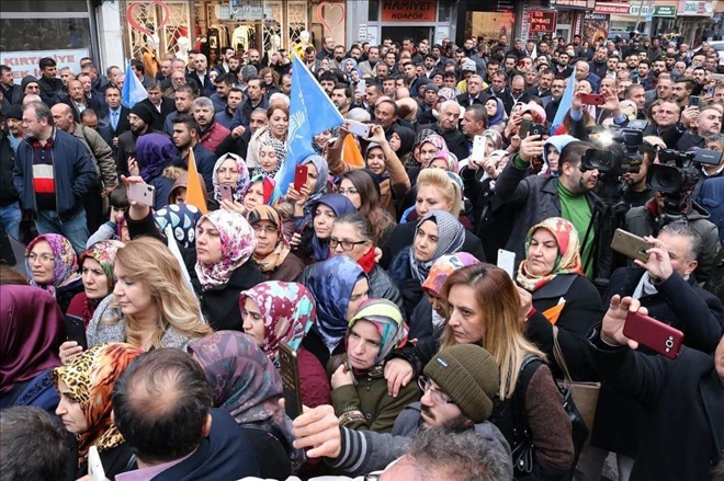 AK Parti Aksaray Belediye Başkan Adayı Dinçer Aksaray´a Geldi