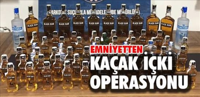 Aksaray´da 2 Bin litre sahte içki yakalandı