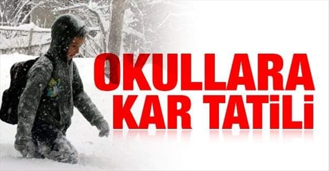 Aksaray´da Eğitim-Öğretim´e 1 gün ´kar´tatili