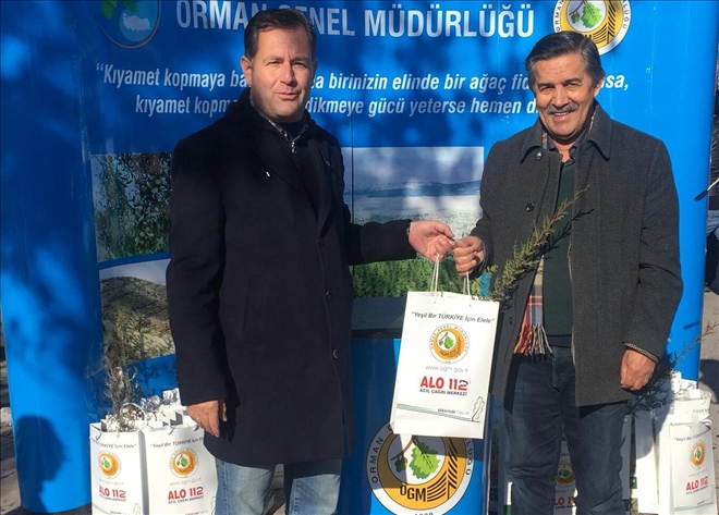 2019 yılına 2019 ücretsiz fidan dağıtımı gerçekleştirildi