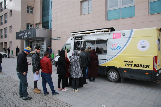 Mobil PTT ile vatandaşlara büyük kolaylık sağlandı