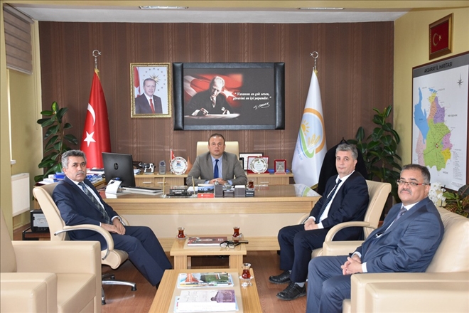Konya Meteroloji 8. Bölge Müdürü,Saklav´ı makamında ziyaret etti