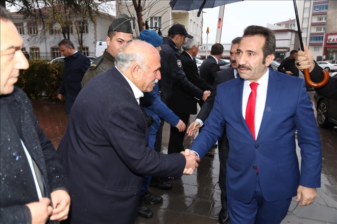 Vali Ali Mantı Ortaköy İlçesini ziyaret etti