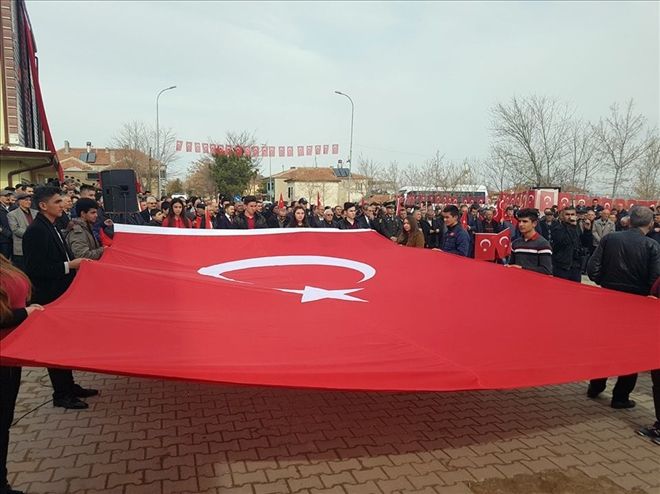Mehmetçiğe Destek Yürüyüşü Düzenlendi | aksarayhaber68 | aksaray haberleri