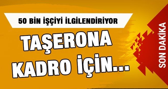 KİT Taşeronlarına Müjdeli Haber | aksaray haberleri