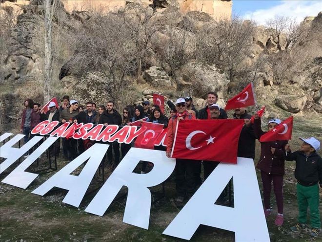 Aksaray´da´´Bağımlı Olma Özgür Ol´´ Yürüyüşü Yapıldı
