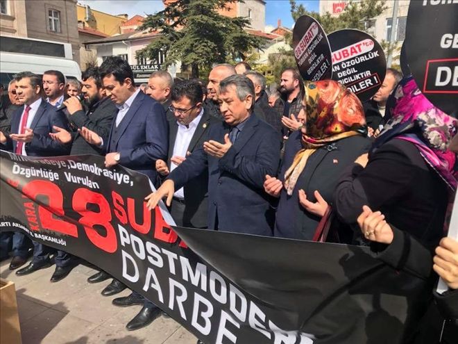 28 Şubat Postmodern Darbesi Kınandı | aksaray haberleri - aksarayhaber68