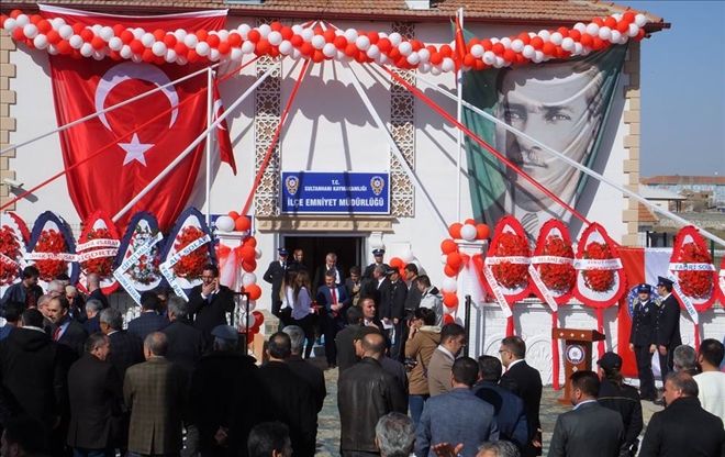 Sultanhanı İlçe Emniyet Müdürlüğü Törenle Hizmete Açıldı