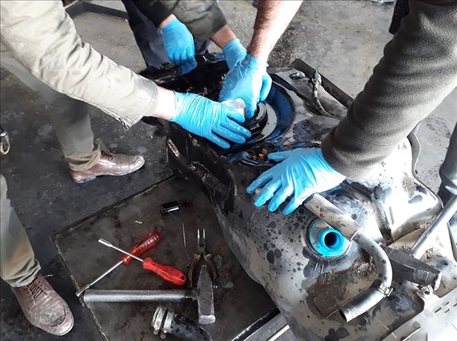 Yakıt Deposunda 31 Kilogram Eroin Bulundu