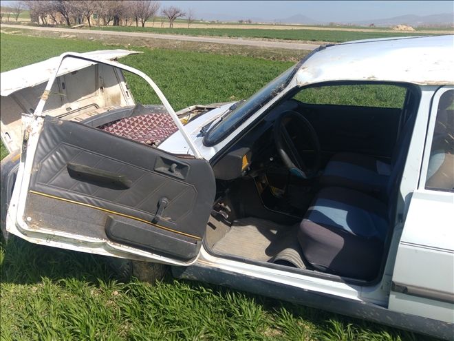 Otomobil Takla Attı: 1Yaralı