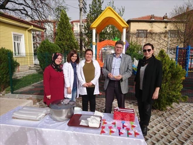 Minik Yüreklerden Anlamlı Etkinlik | aksaray haberleri