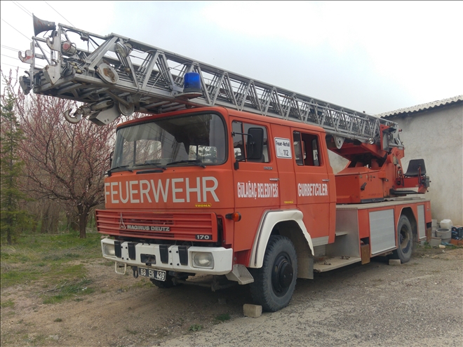 1974 Model İtfaiye İlk Günkü Gibi Çalışıyor