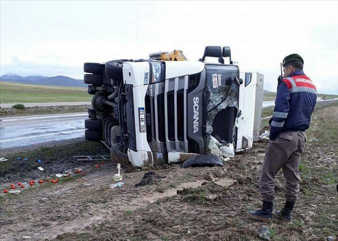 Aksaray´da Tır Kazası:1 Yaralı | aksarayhaber68