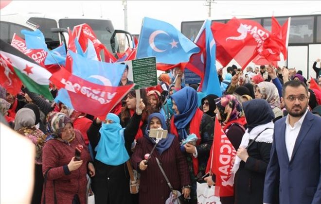 Vicdan Konvoyu Aksaray´dan Geçti