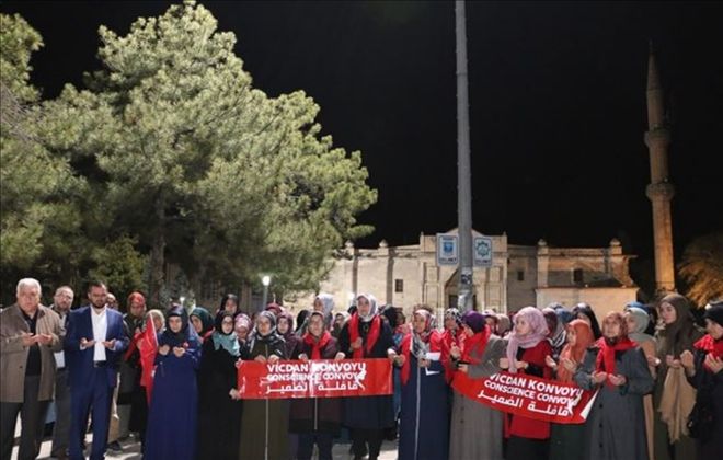 vicdan Konvoyuna Destek Olmak İçin Hatay´a Gittiler
