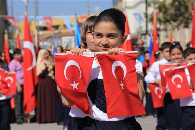 Aksaray´da 23 Nisan Coşkusu