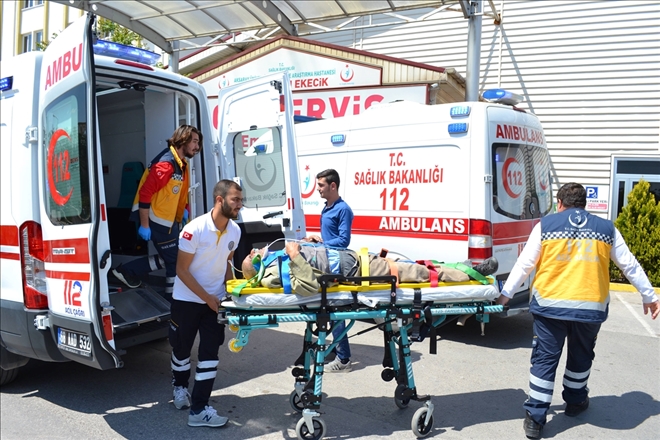 Asansör boşluğuna düşen şahıs ağır yaralandı