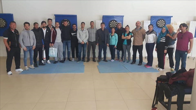 Aksaray´da bocce ve dart antrenörlük kursları sona erdi